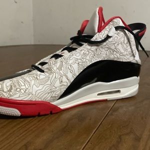 Selling Jordan dub zeros red